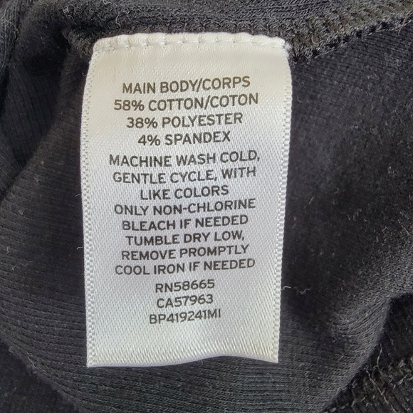 BP black ribbed turtleneck size L - Picture 4 of 5